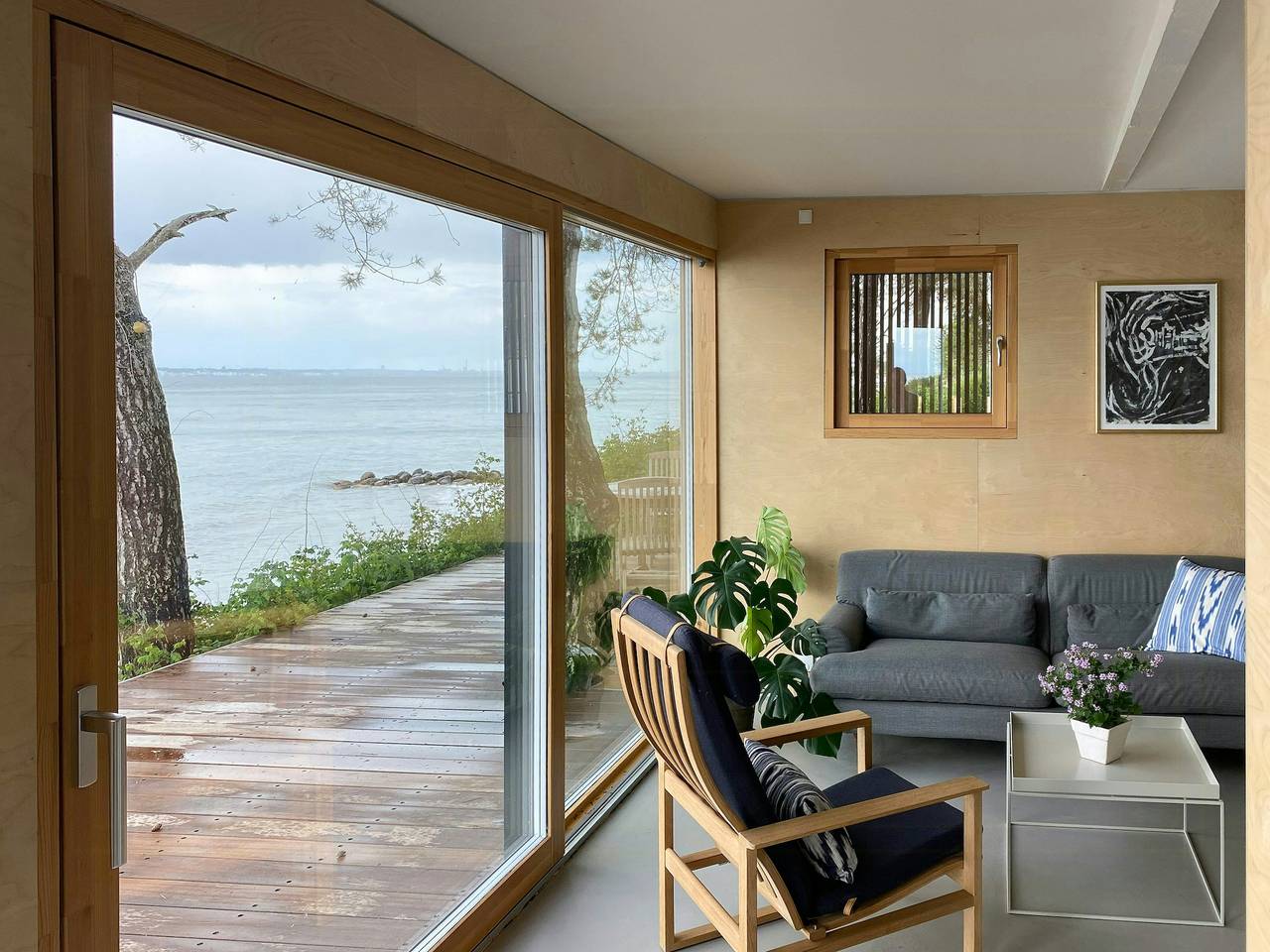 Maison de vacances moderne au bord de l'eau à Hellebæk in Côte de Kattegat