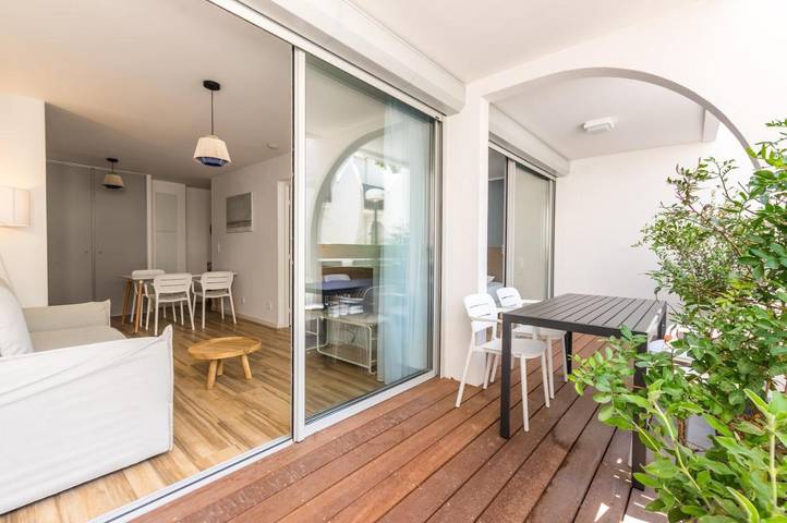 Appart’hôtel pour 6 personnes, avec terrasse