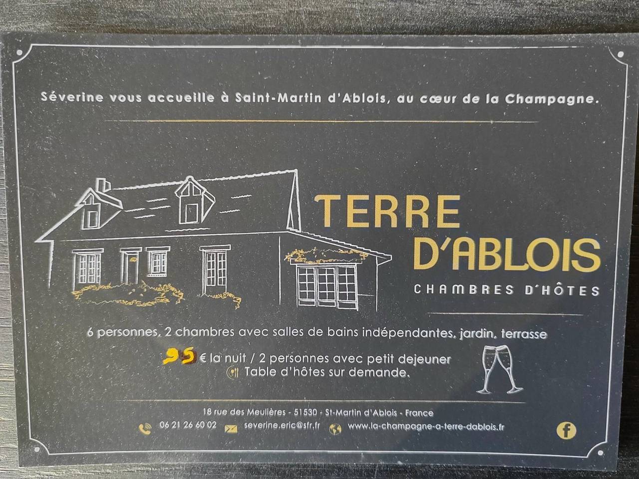 Terre d'Ablois - Cosy in Saint-Martin-d'Ablois, Marne
