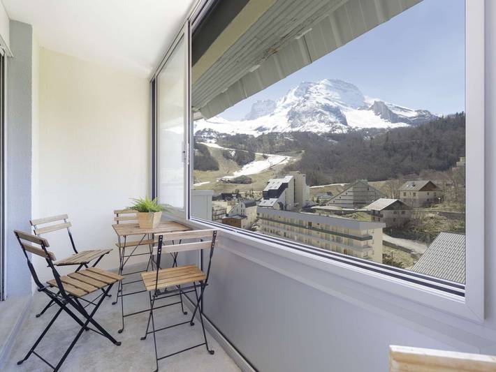 Estudio entero, Apartamento renovado vista estación - 4 pers. in Gourette, Eaux-Bonnes