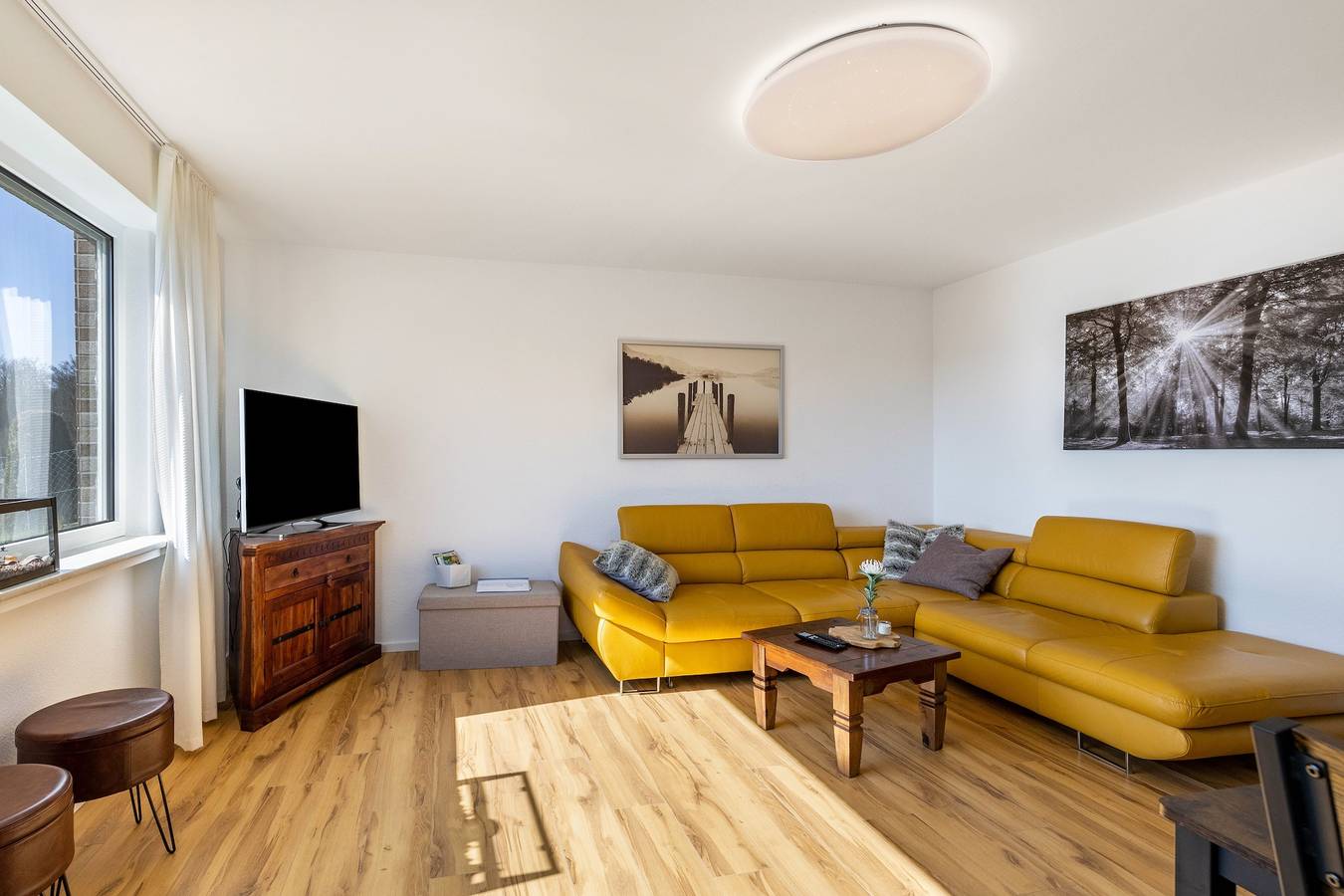 Apartamento entero, Apartamento 'Frank' con vistas al lago, terraza privada y Wi-Fi in Langscheid (Sorpesee), Sundern