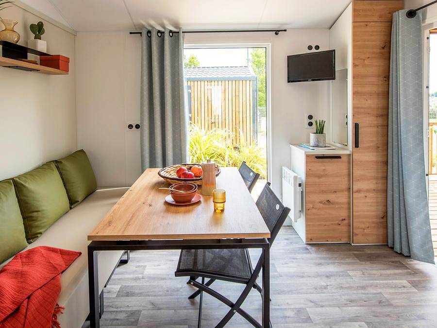 Camping Club La Côte des Roses 4* - Ms Vacances - Mobilheim 4 personen - Bergamo Confort Klimatisiert... in Les Ayguades, Narbonne