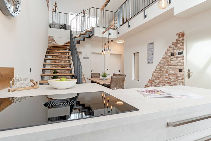 Ferienwohnung für 6 Personen, mit Balkon und Terrasse sowie Sauna in Heiligenhafen