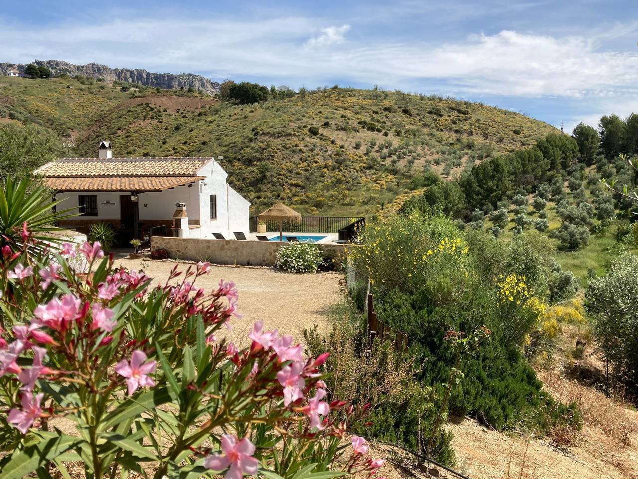 Wunderschön gelegenes Ferienhaus mit privatem Pool in Antequera, Málaga Provinz
