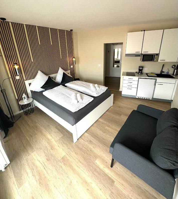 Hütte für 3 Personen, mit Seeblick und Balkon sowie Ausblick in Cuxhaven - 3