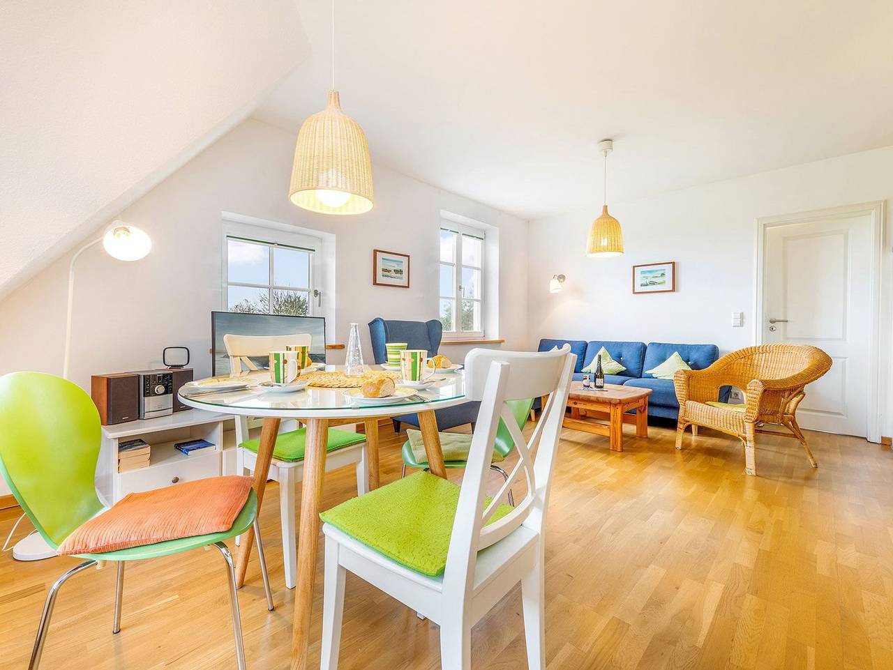 Ganze Ferienwohnung, Die große Grüne - Ferienwohnung, Land, Ruhe, Rügen in Lancken-Granitz, Rügen