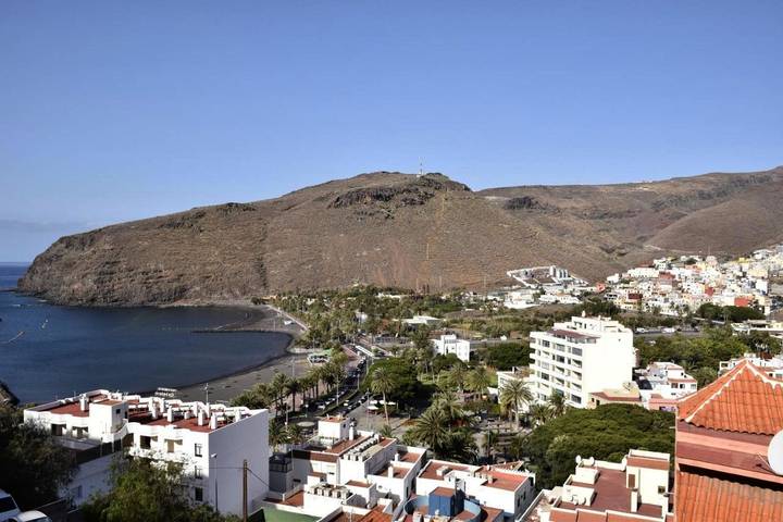 Apartamento para 4 personas, con Terraza además de Piscina y Vistas en San Sebastián de la Gomera
