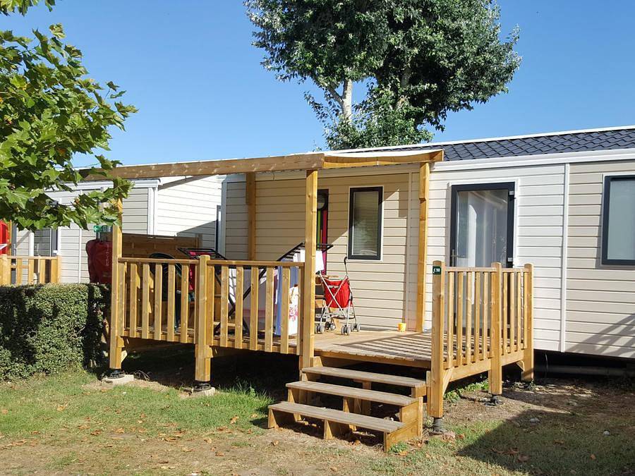 Camping Eleovic - Mobilhome 5 personas - 2 habitaciones Classic 27m². in Préfailles, Côte de Jade