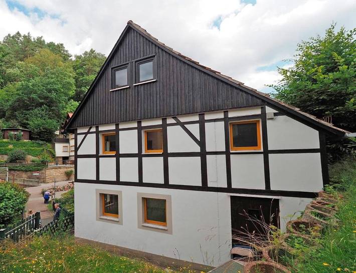 Ferienwohnung für 11 Personen, mit Terrasse und Garten sowie Ausblick in Rathen - 3