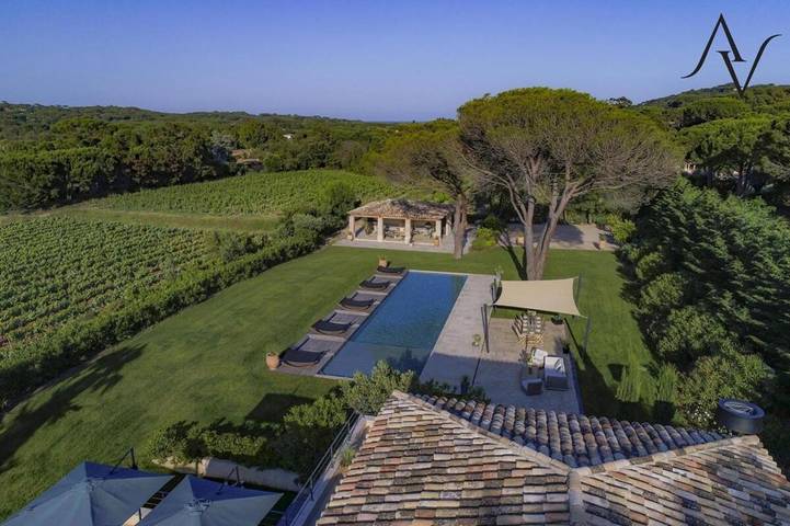 Villa für 16 Personen, mit Ausblick und Balkon sowie Pool in Saint-Tropez - 3