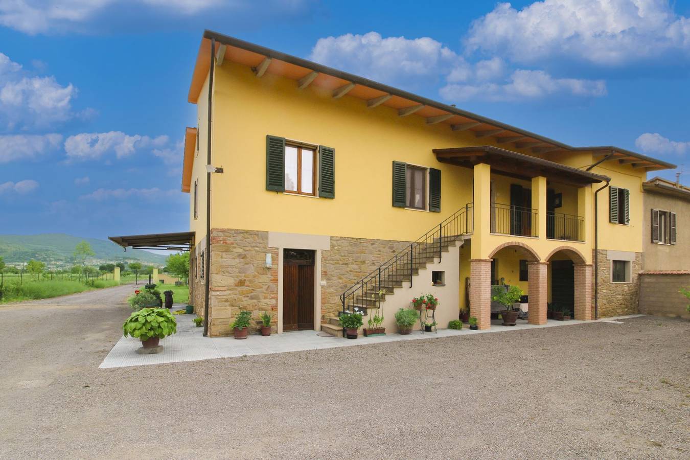 Villa für 8 Personen mit Balkon in Castiglion Fiorentino, Arezzo Provinz