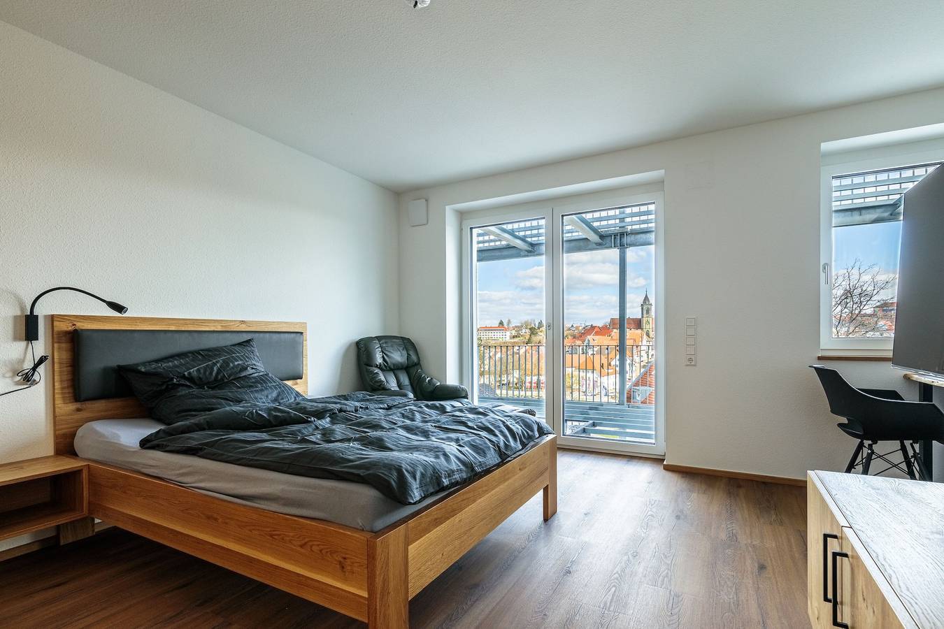 Ganzes Studio, Premium Apartment Stadtblick 8 mit Xxl-Balkon in Pfullendorf, Region Bodensee-Oberschwaben