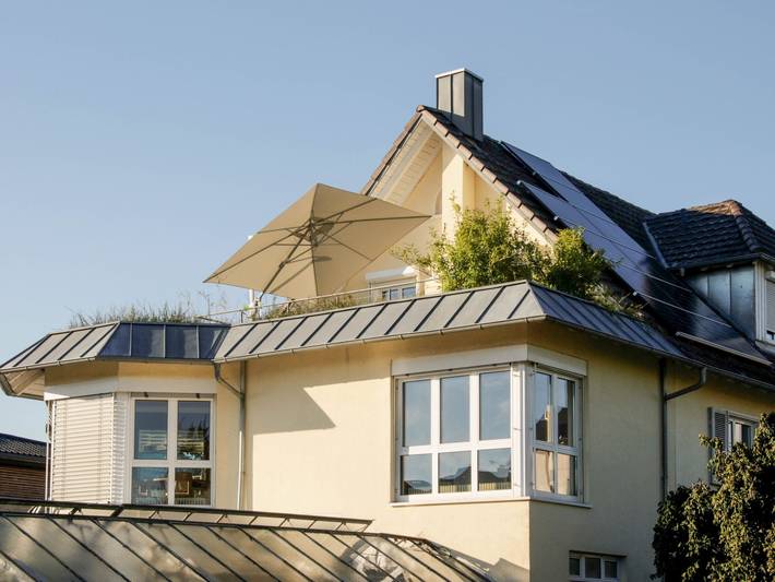 Ferienwohnung für 5 Personen, mit Balkon und Seeblick in Allensbach
