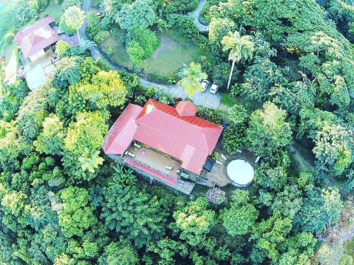 Villa pour 11 personnes, avec vue ainsi que piscine et jardin à Deshaies - 3