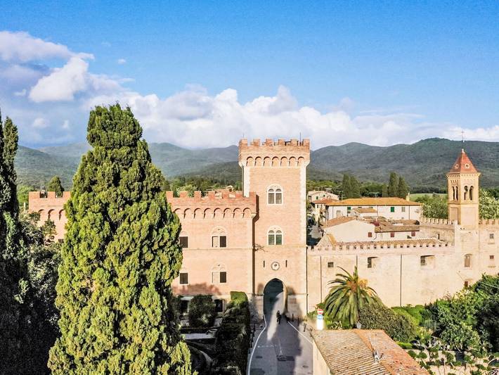 Ferienwohnung für 4 Personen, mit Ausblick und Garten sowie Kinderpool in Castagneto Carducci - 3