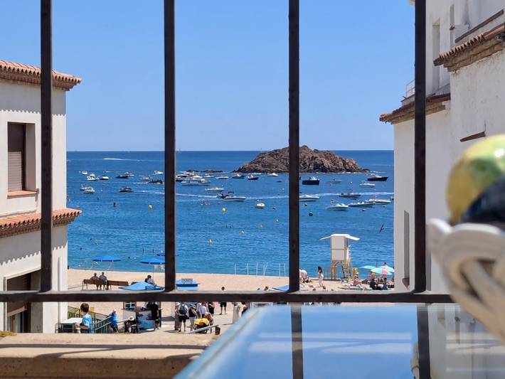 Vakantiewoning voor 4 personen, with Uitzicht op zee and Balkon as well as Terras in Tossa de Mar