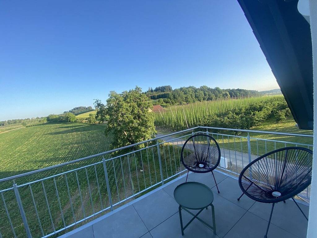 Ferienwohnung Hopfenblick in Tettnang, Region Bodensee-Oberschwaben