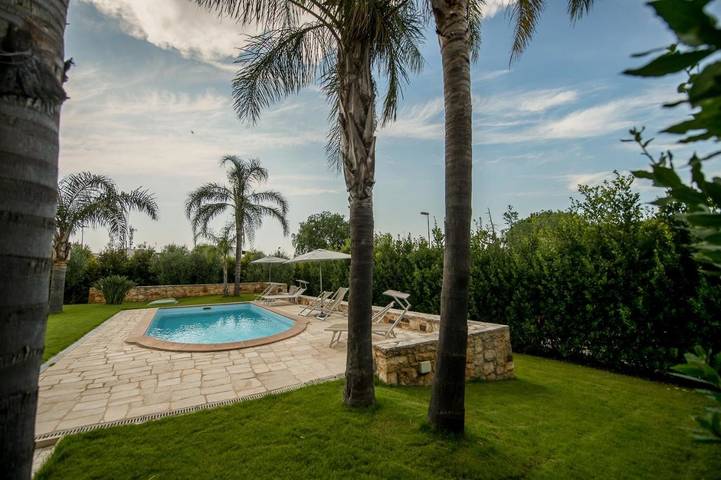 Gîte pour 3 personnes, avec Terrasse et Jardin ainsi que Piscine et Vue à Noicàttaro - 3