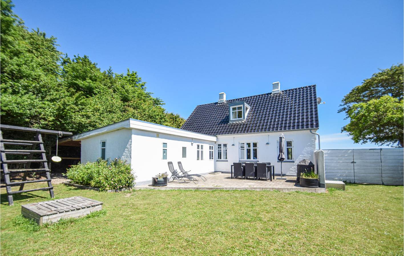 Ferienhaus für 6 Personen mit Terrasse in Tranekær, Langeland