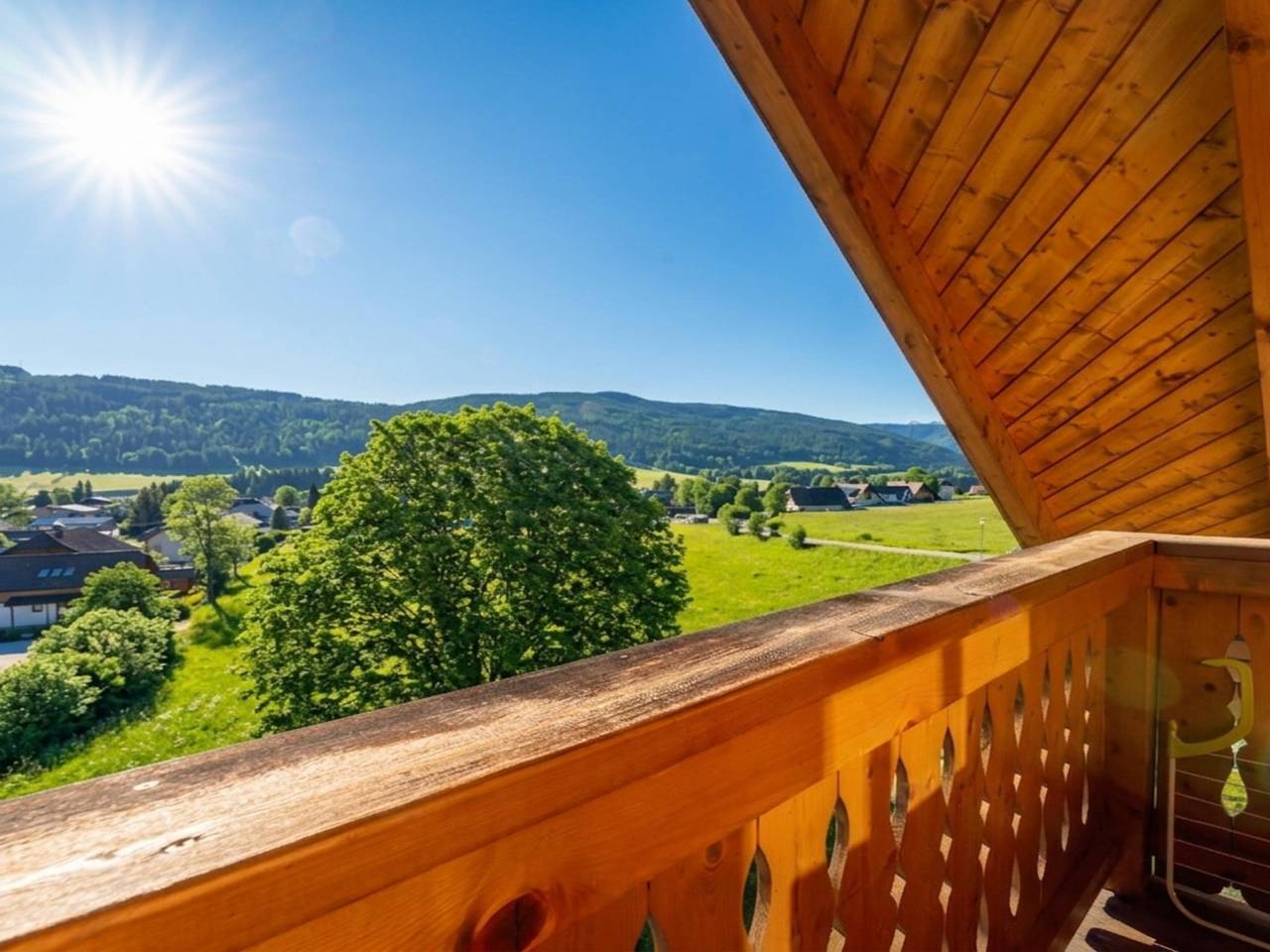Ganze Wohnung, Apartment mit Balkon nahe der Skigebiete in Mariapfarr, Bundesland Salzburg