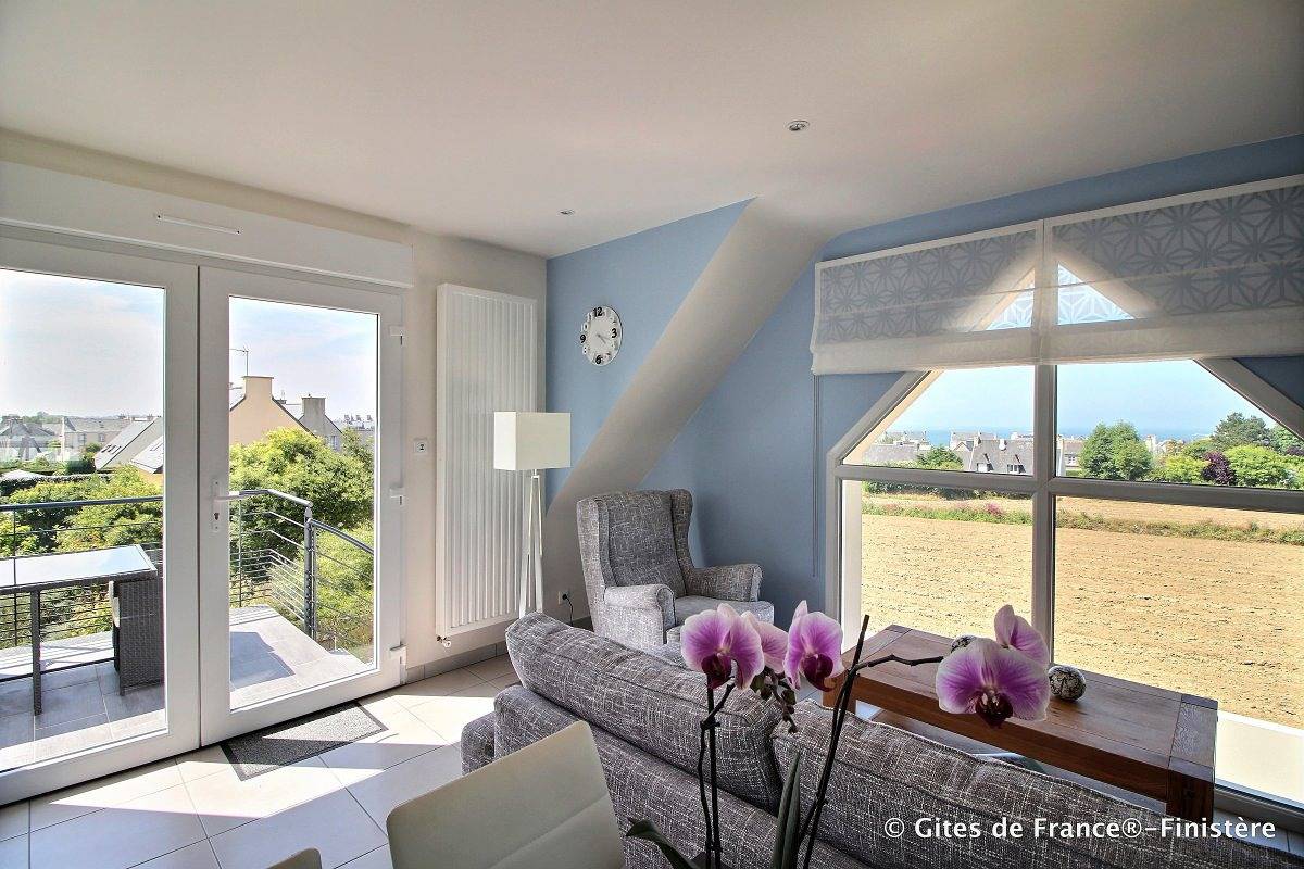 Gîte für 2 Personen mit Garten in Roscoff, Ceinture Dorée