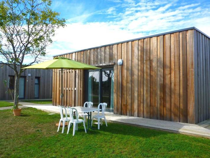 Parc de vacances pour 4 personnes, avec Terrasse et Jardin ainsi que Vue sur le lac et Vue