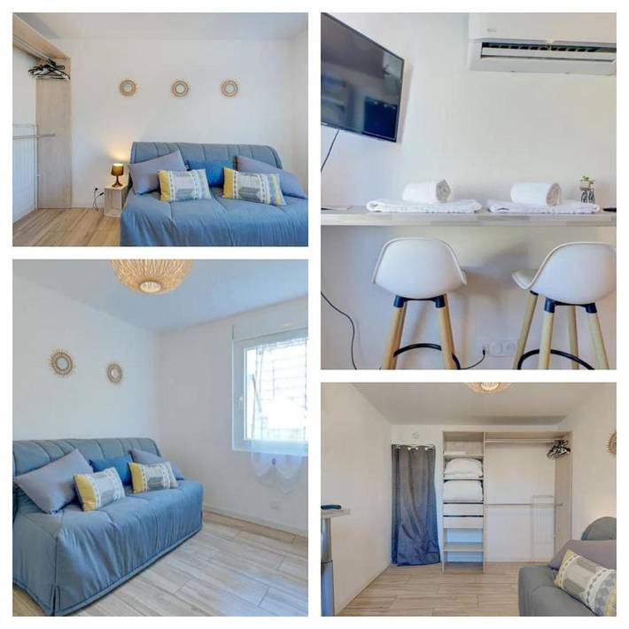 Appartement de vacances pour 2 personnes, avec jardin