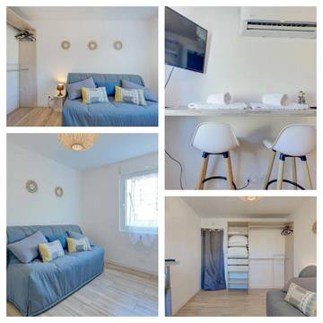 Gîte pour 2 personnes, avec jardin à Veigné