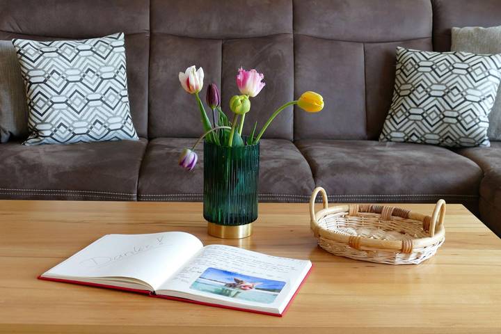 Ferienwohnung für 4 Personen, mit Balkon/Terrasse und Ausblick sowie Sauna und Balkon in Sahlenburg - 2