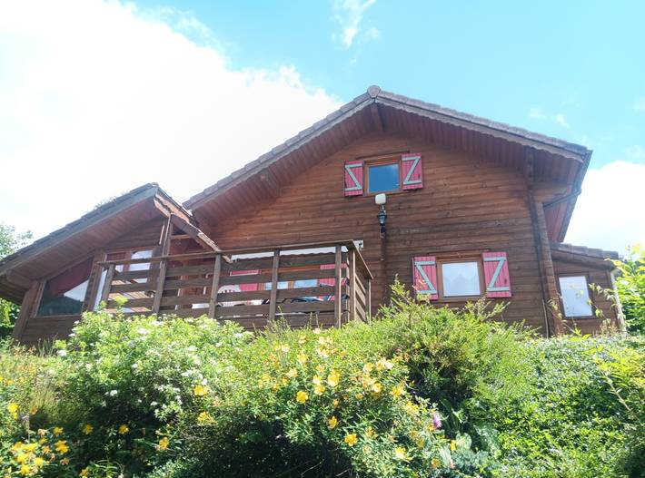 Chalet pour 6 personnes, avec jardin et balcon