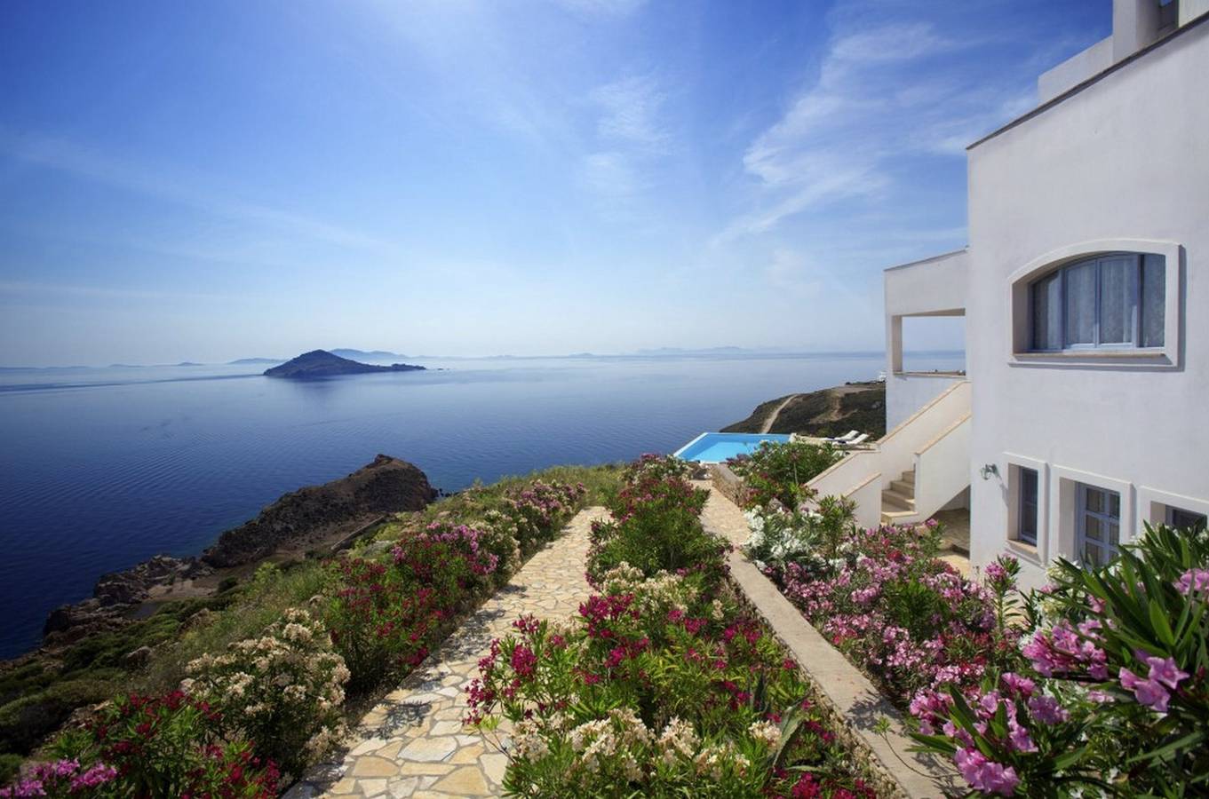 Alluring Patmos Villa | Villa Heracles’ Rest | 5 Bedrooms  | Scenic Verandas | Verdant Private Garden | Refreshing 50m² Swimming Pool | Peaceful Outdoor Ambiance in Dodekanes