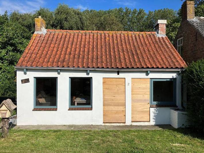 Vakantiehuis voor 3 personen, with Terras and Tuin as well as Uitzicht in Schoondijke