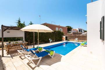 Casa De Vacaciones para 5 Personas en Cala Blanes, Ciudadela, Foto 2