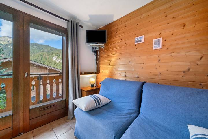 Ganze Wohnung, Appartement für 5 Personen in Châtel – nahe Pisten, Balkon, privater kostenloser Parkplatz in Châtel, Les Portes du Soleil