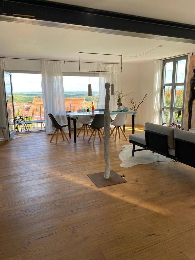 Atelier de Pfalz-Loftstyl mit Pfalzblick in Gleiszellen-Gleishorbach, Südliche Weinstraße