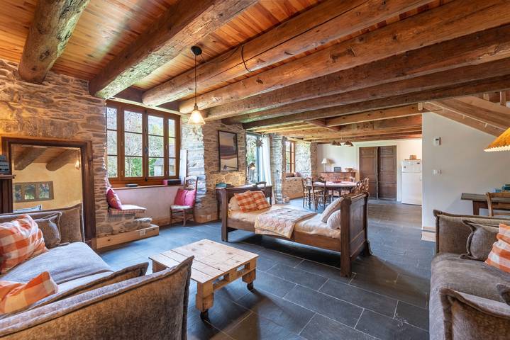 Casa de vacaciones 'La Ketzerie en Adervielle' con vistas a la montaña y jardín privado in Adervielle-Pouchergues, Pirineos franceses
