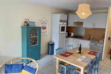 Gîte pour 4 personnes, avec jardin, animaux acceptés dans Port la Foret