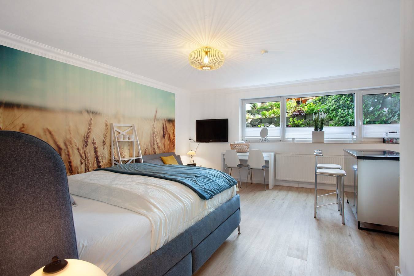 Studio entier, Studio "Un lit dans un champ de blé en souterrain" avec jardin de devant & Wi-Fi in Welver, Arrondissement de Soest
