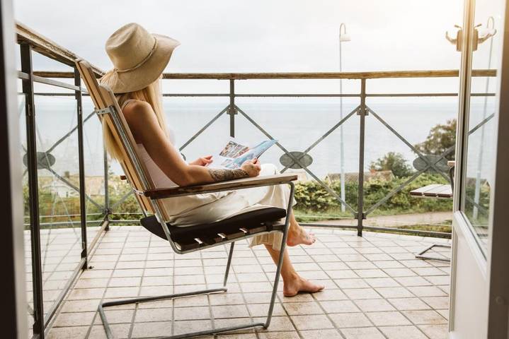 Hotel für 2 Personen, mit Pool und Garten sowie Ausblick, mit Haustier in Höganäs - 2