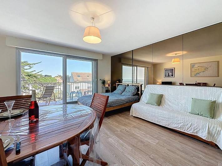 Gîte pour 2 personnes, avec balcon dans Grande plage de Tharon - 2