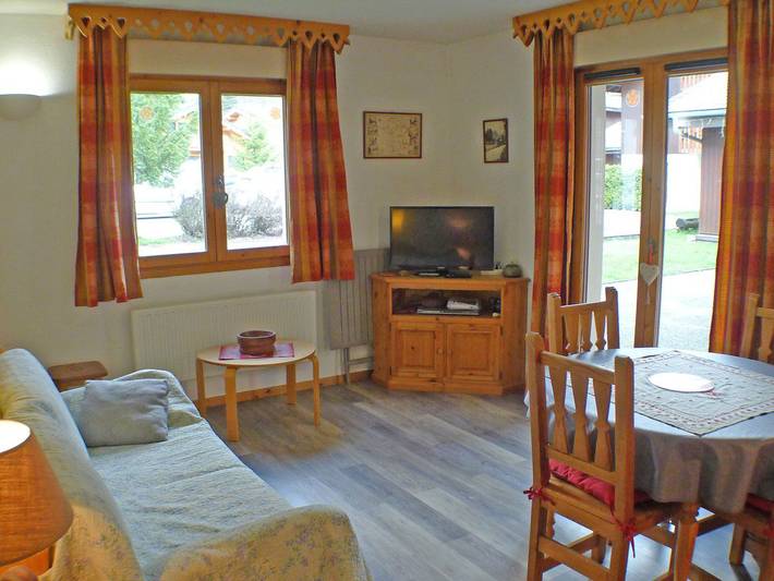 Studio pour 4 personnes, avec balcon et piscine à Samoëns