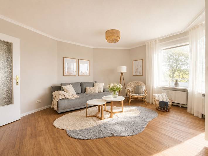 Ferienwohnung für 4 Personen, mit Balkon - 1