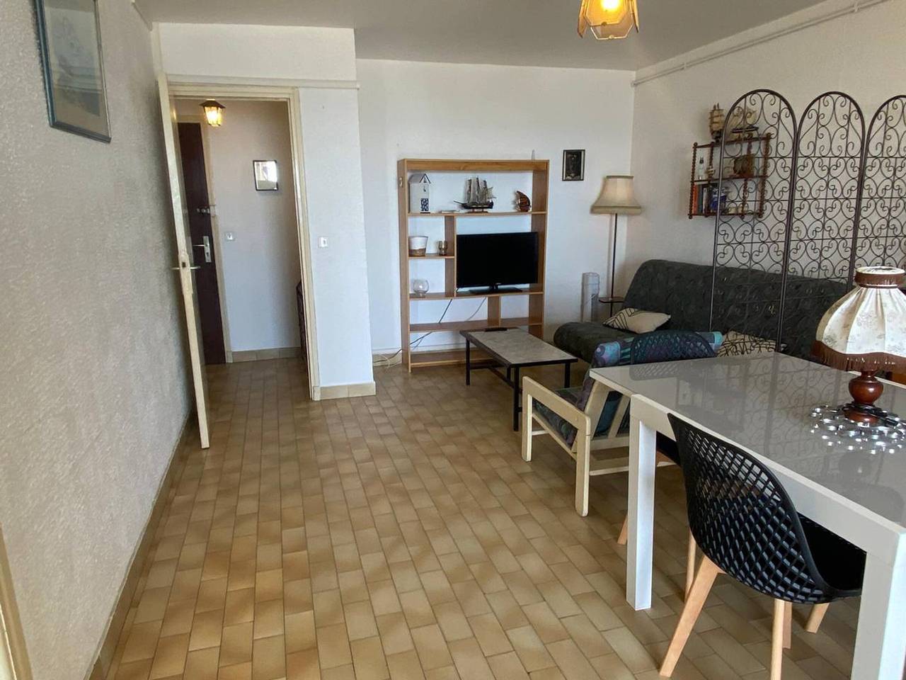 Appartement entier, Grand 2 pièces avec terrasse face à la mer à Canet-en-Roussillon in Canet-en-Roussillon, Côte d'Améthyste