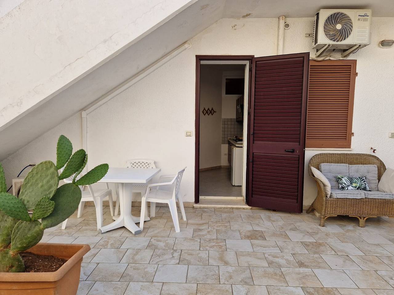 Ganze Wohnung, Apartment 'Trande' mit Balkon, Wlan und Klimaanlage in Leuca, Castrignano del Capo