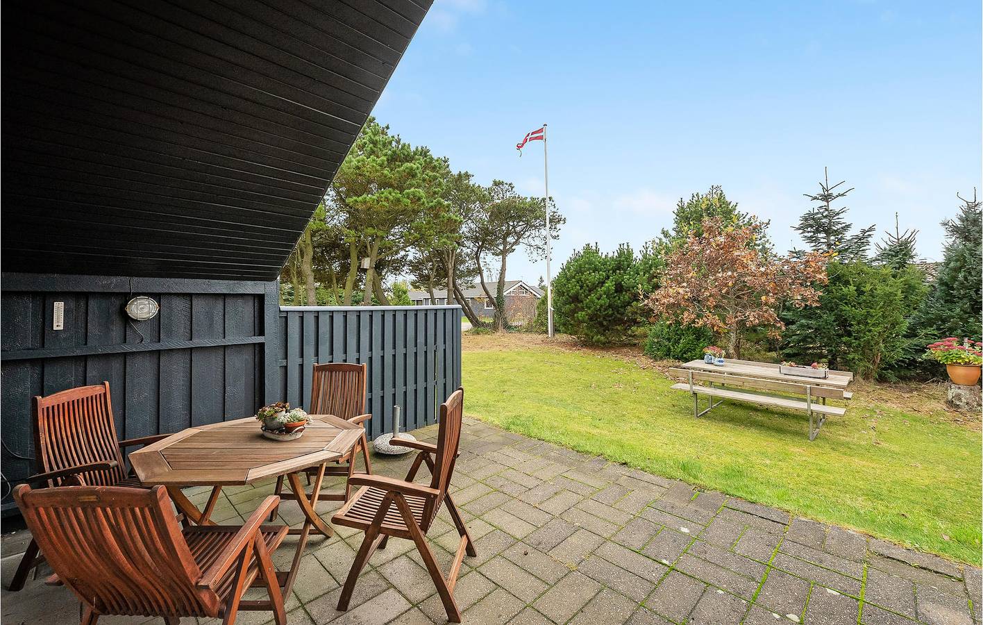 Ferienhaus für 5 Personen mit Terrasse in Skjern, Ringkøbing Fjord