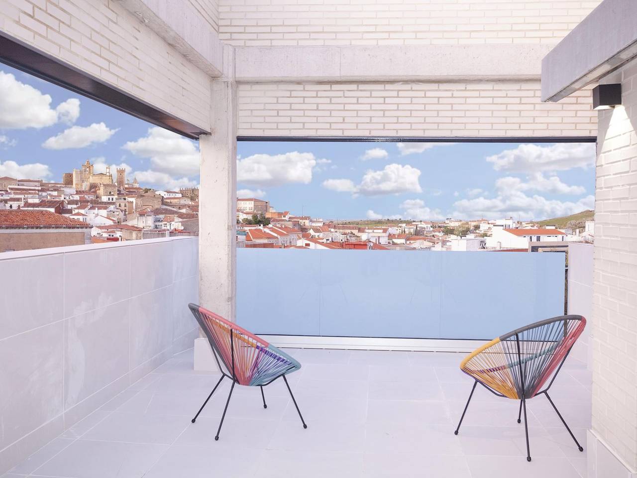 Ganze Ferienwohnung, Ferienwohnung für 4 Personen mit Balkon/Terrasse in Cáceres, Cáceres und Umgebung