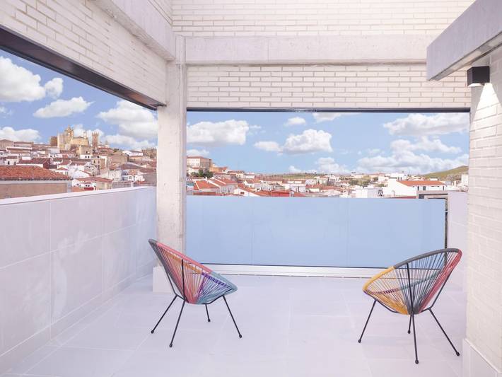 Ferienwohnung für 4 Personen, mit Balkon/Terrasse in Extremadura