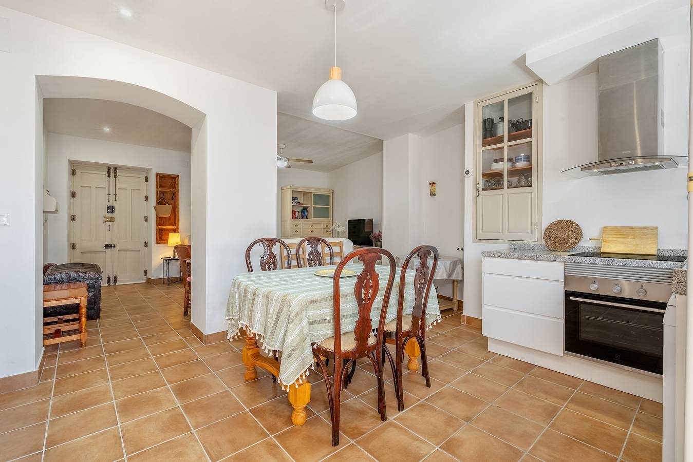 Entire House for 8 Andalusian Patio Lorquian Route Near Granada in Valderrubio, Granada Province