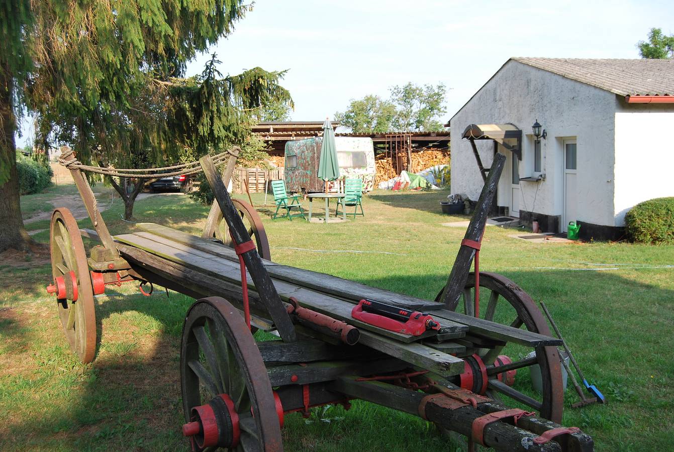 Ferienhaus 'Zum Pferdestall' mit Gemeinschaftspool, Gemeinschaftsterrasse und Wi-Fi in Dreetz, Westhavelland