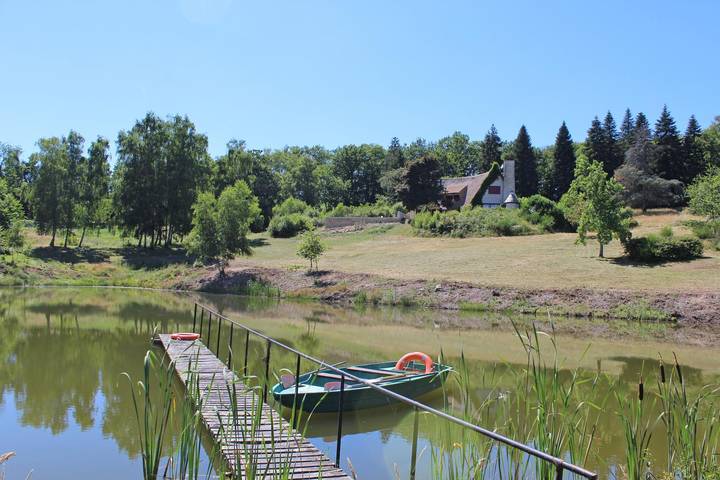 Belle vue in La Geneytouse, Région de Limoges